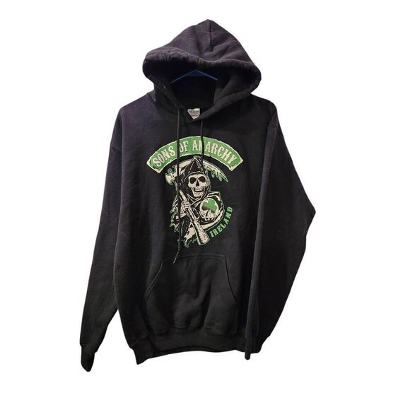 Glidan Sons of Anarchy Ireland Pullover Hoodie Size Medium Oversized - Picture 1 of 4